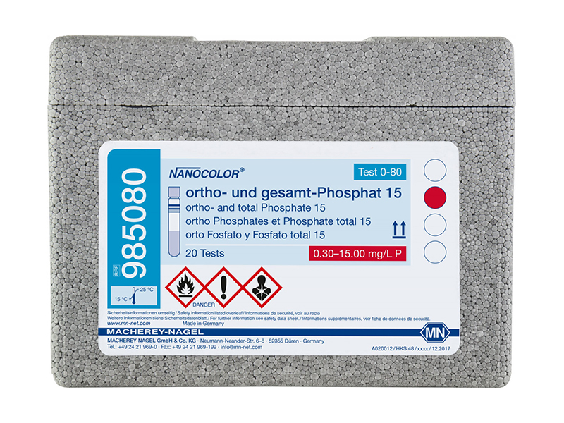 德国MN正和总磷酸盐预装管试剂( Phosphate 15) 985080